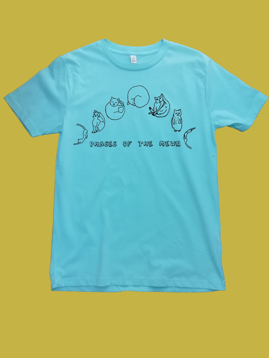 Phases Of The Mewn Organic T Shirt – One Planet Mind